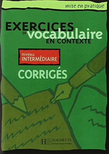 Обкладинка: Vocabulaire - Inremediare Corriges