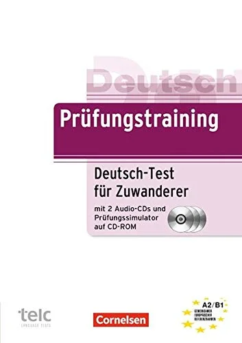 Обкладинка: Pruf.Train.DaF:Deutsch-Test fur Zuwanderer UB mit CD A2-B1