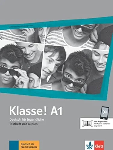Обкладинка: Klasse A1 Testheft mit Audio-CD AB