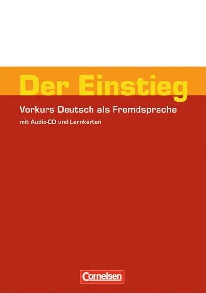 Обкладинка: Der Einsteig Vorkurs Deutsch als Fremdsprache mit Audio CD und Lenkarten