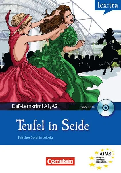Обкладинка: Daf-Krimis: Teufel in Seide A1/A2 mit Audio CD