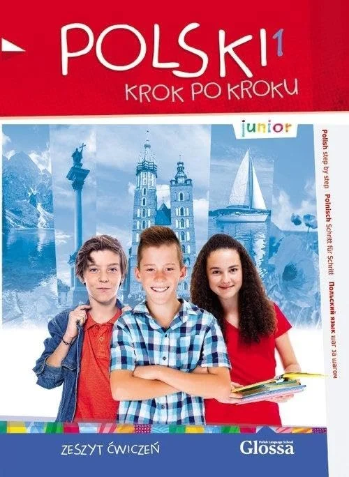 Обкладинка: Krok po kroku Juniour 1(A1-A2) Zeszyt cwiczen + Aydio