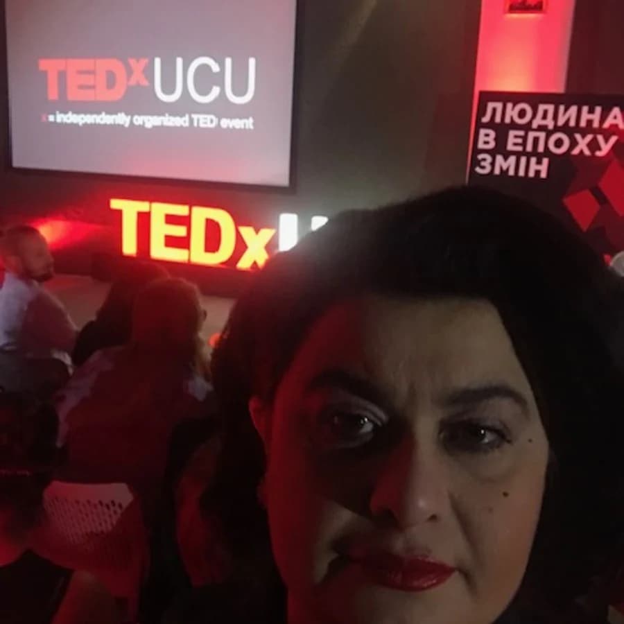 Наталія Дячук на TEDxUCU «Людина в епоху змін»