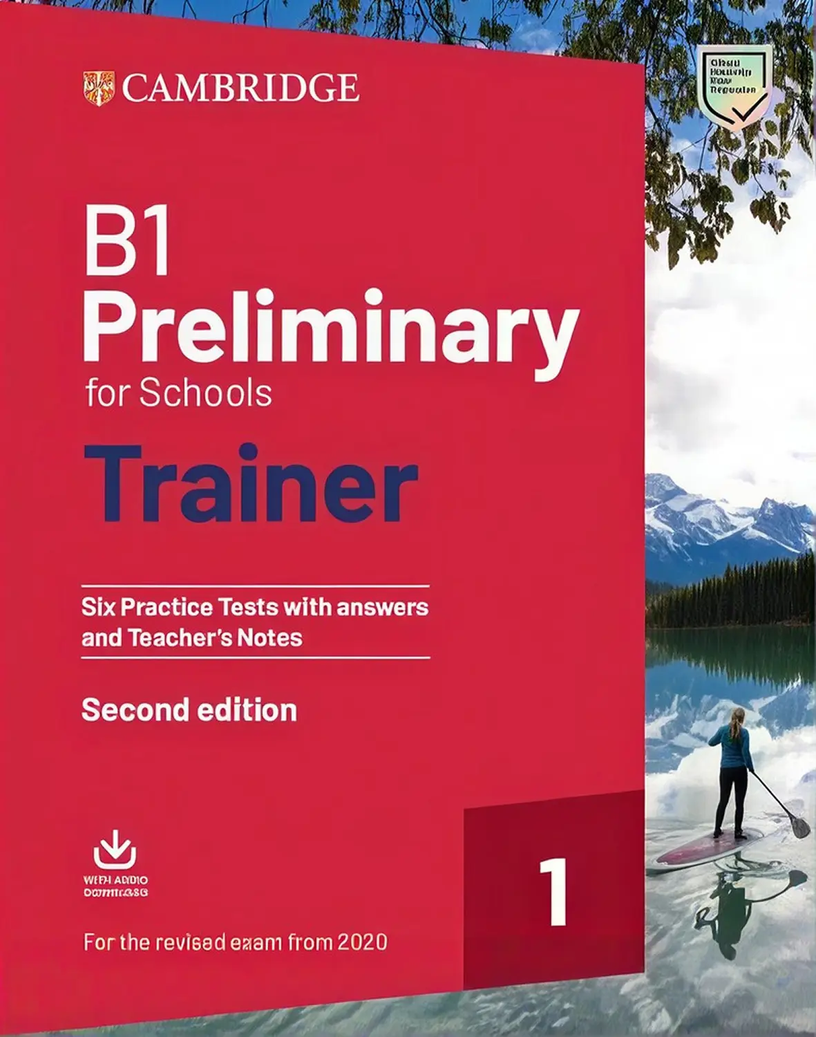 Обкладинка: B1 Preliminary for Schools Trainer 1, Second edition