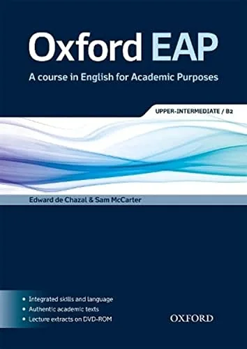 Обкладинка: Oxford EAP B2 SB+DVD-ROM