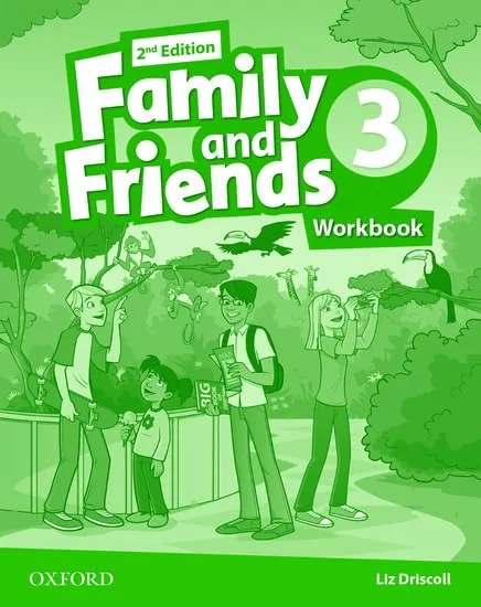 Обкладинка: Family and Friends 3 WB 2-end