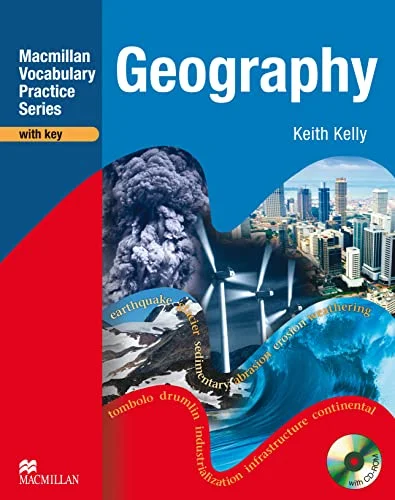 Обкладинка: MACMILLAN Vocabulary Practice-Geography Practice Book with key+CD-ROM