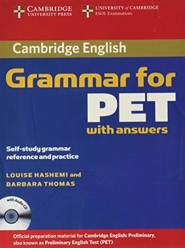 Обкладинка: CAMBRIDGE Grammar for PET with Audio CD
