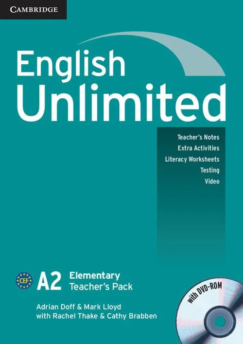 Обкладинка: English Unlimited Elementary Teacher's Pack with DVD-ROM