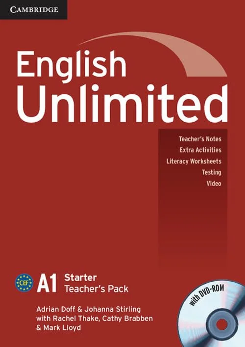 Обкладинка: English Unlimited Starter Teacher's Pack with DVD-ROM