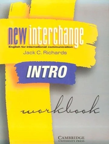 Обкладинка: NEW INTERCHANGE INTRO WB