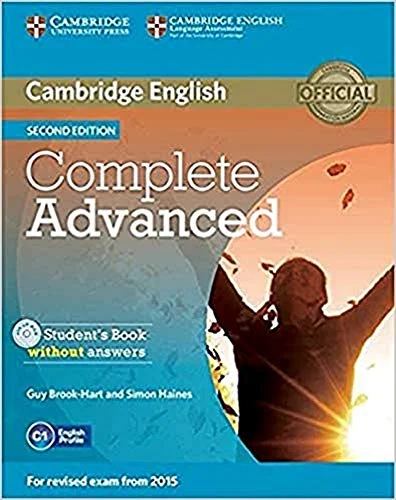 Обкладинка: Complete Advanced 2nd ed. SB + CD-ROM without answers