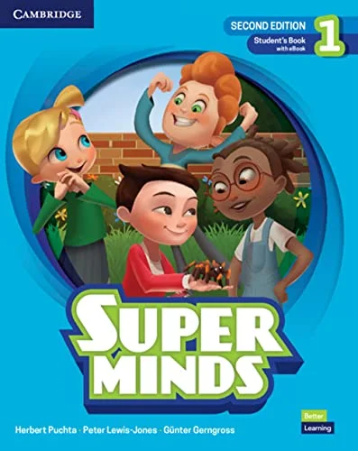 Обкладинка: Super Minds 2 Editions 1 SB with eBook