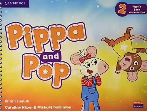 Обкладинка: Pipa and Pop 2 PB with Digital Pack British Engl.