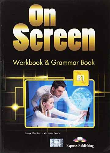 Обкладинка: On Screen B1 WB+grammar book