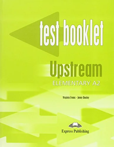 Обкладинка: upstream elementary test booklet
