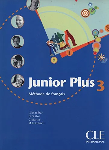 Обкладинка: Junior Plus 4 Livre de l'eleve