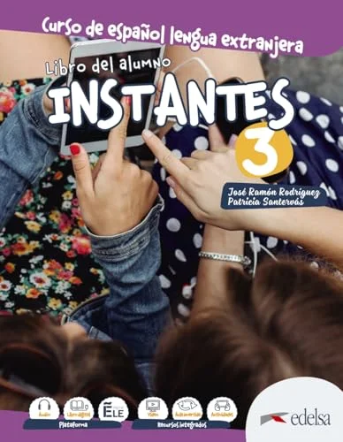 Обкладинка: Instantes 3 (B1) Libro del alumno